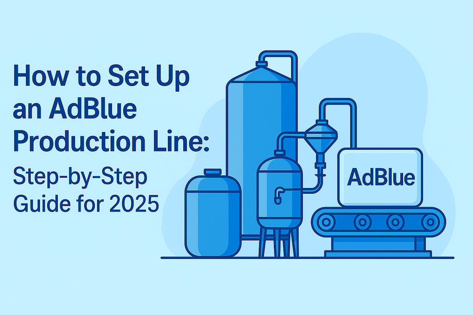 How to Set Up an AdBlue Production Line: Step-by-Step Guide for 2025