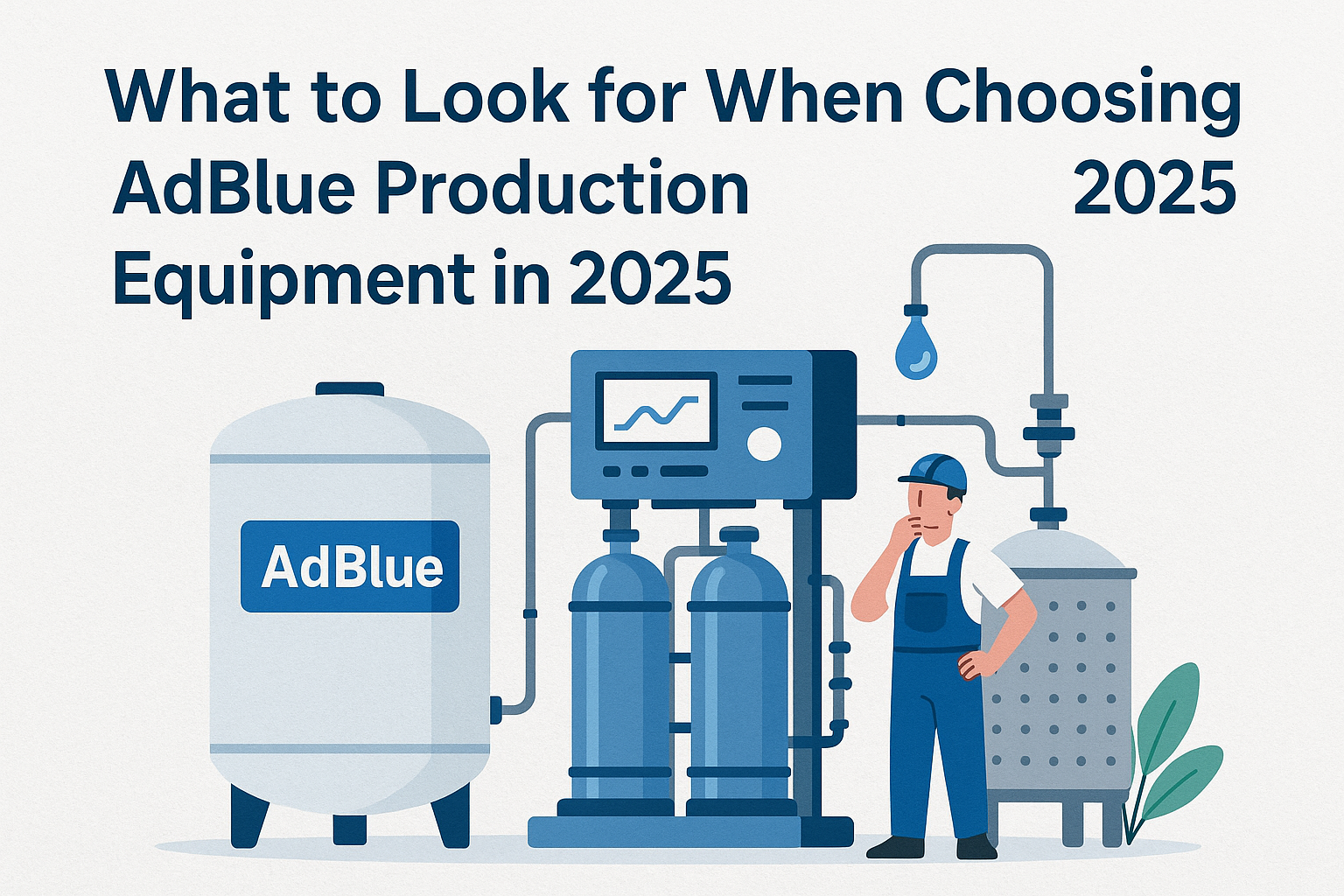 What to Look for When Choosing AdBlue Production Equipment in 2025