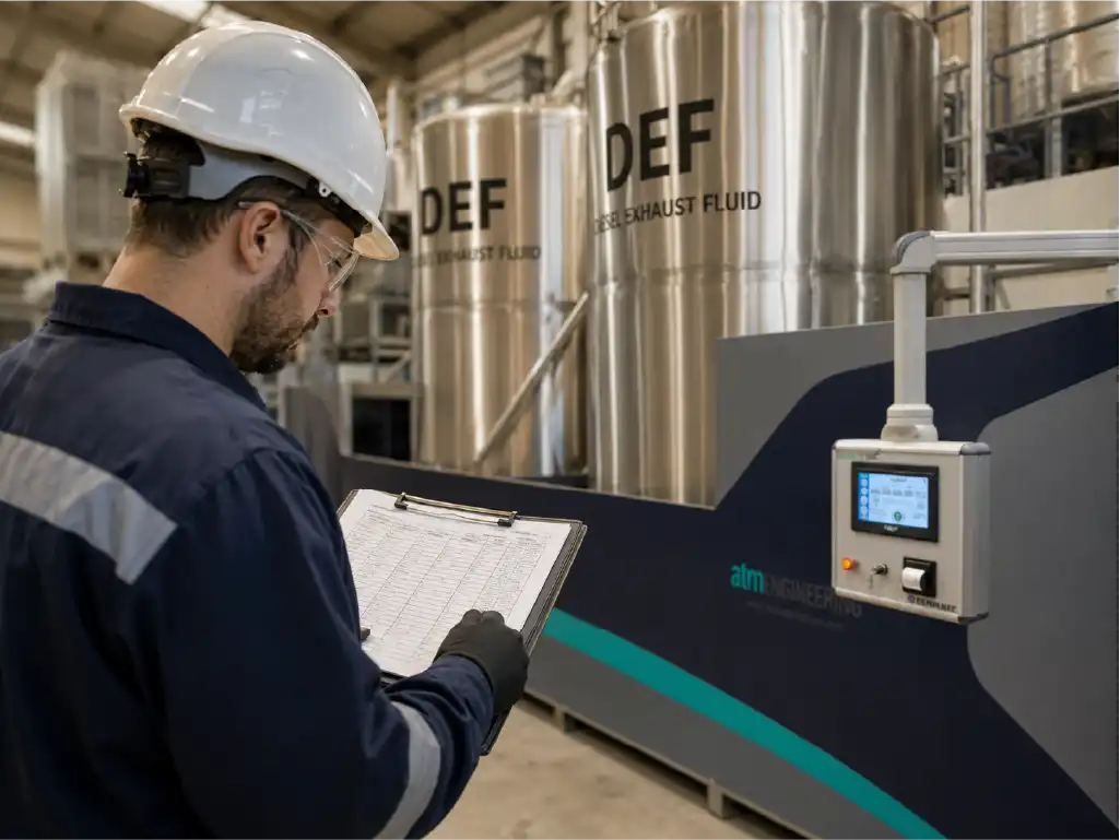DEF Production Traceability for AdBlue Quality