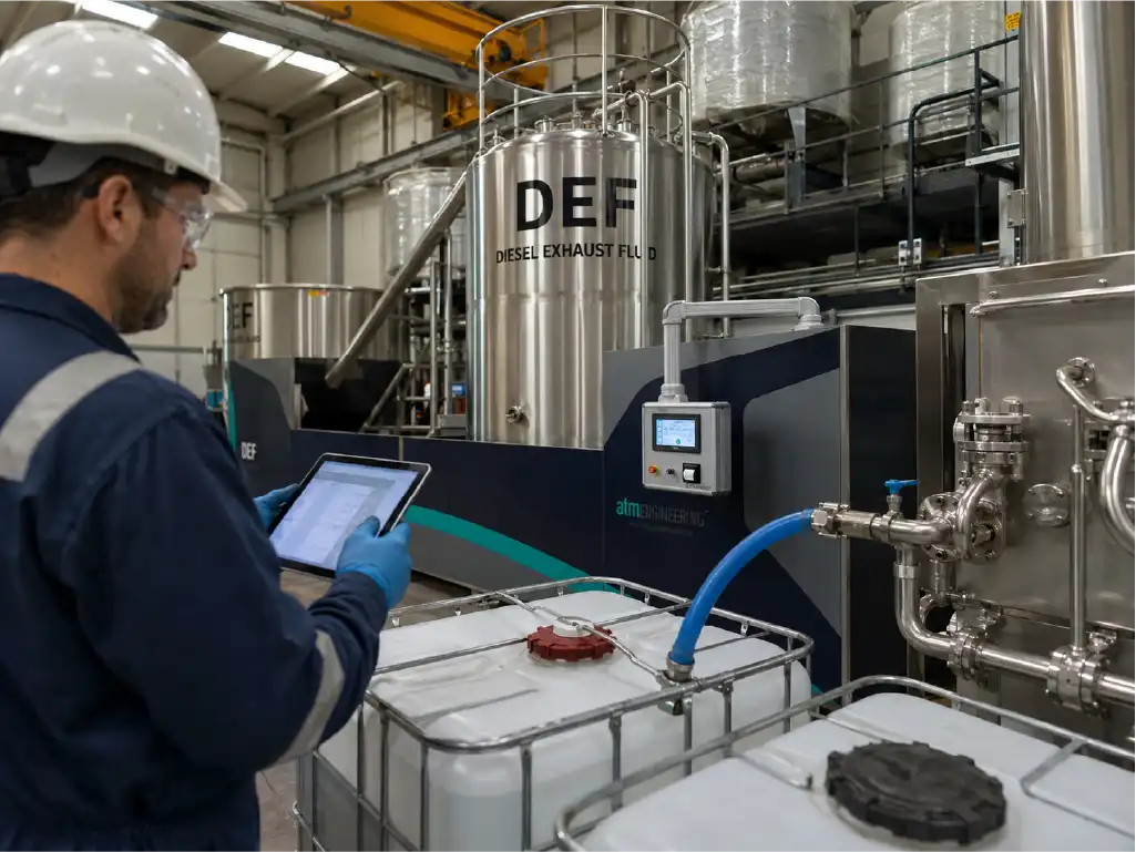 DEF Production Traceability for AdBlue Quality