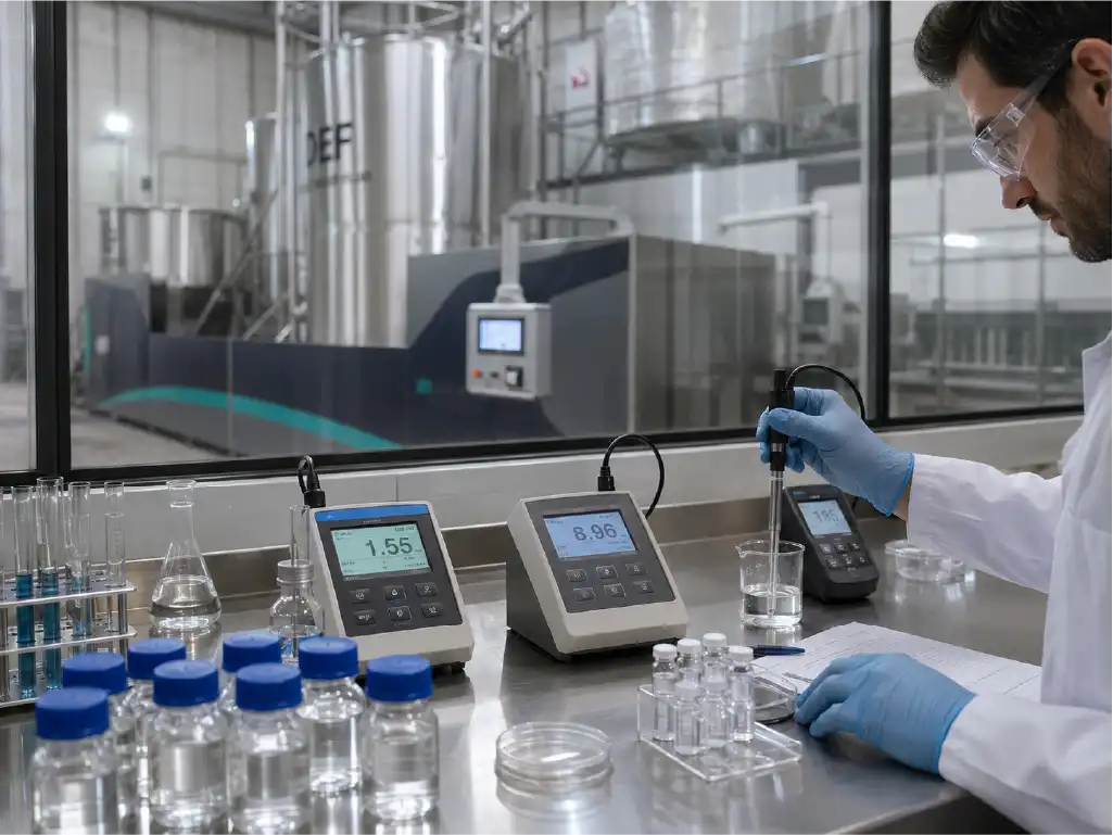 DEF Production Traceability for AdBlue Quality