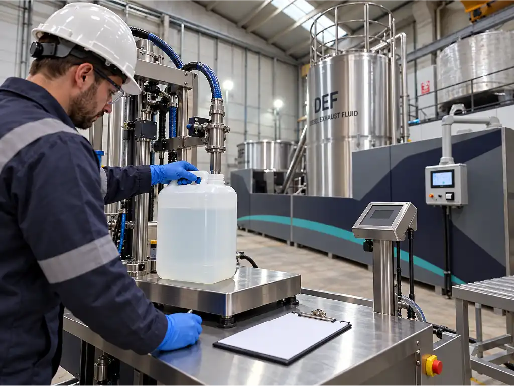 Automatic Filling Machine for DEF: Flow Meter or Load Cell?