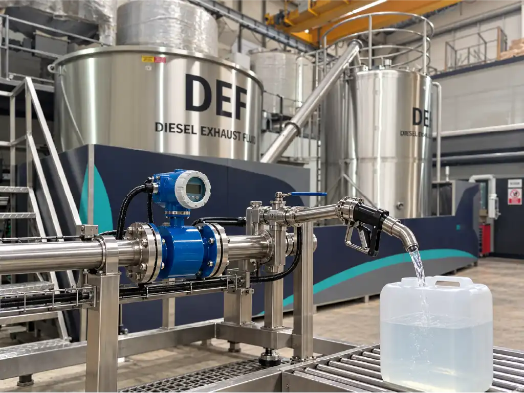 Automatic Filling Machine for DEF: Flow Meter or Load Cell?
